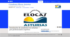 Desktop Screenshot of canalones-asturias.com