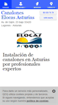 Mobile Screenshot of canalones-asturias.com
